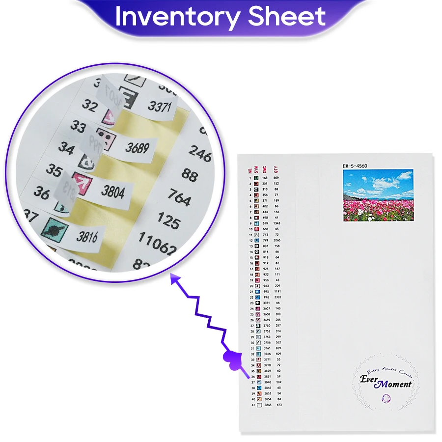 Ever Moment Diamond Painting Girl Flower Full Square Drill Diamond Embroidery Art Handmade Home Living Roome Decoraction ASF2108 - Image 3