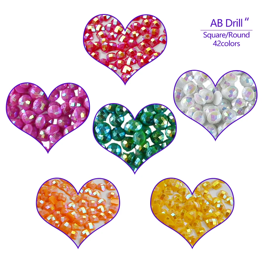 Ever Moment Rainbow Long-haired Woman Stars Diamond Painting AB Crystal Fairy Dust Diamond Art Home Decor ASF3025 - Image 3