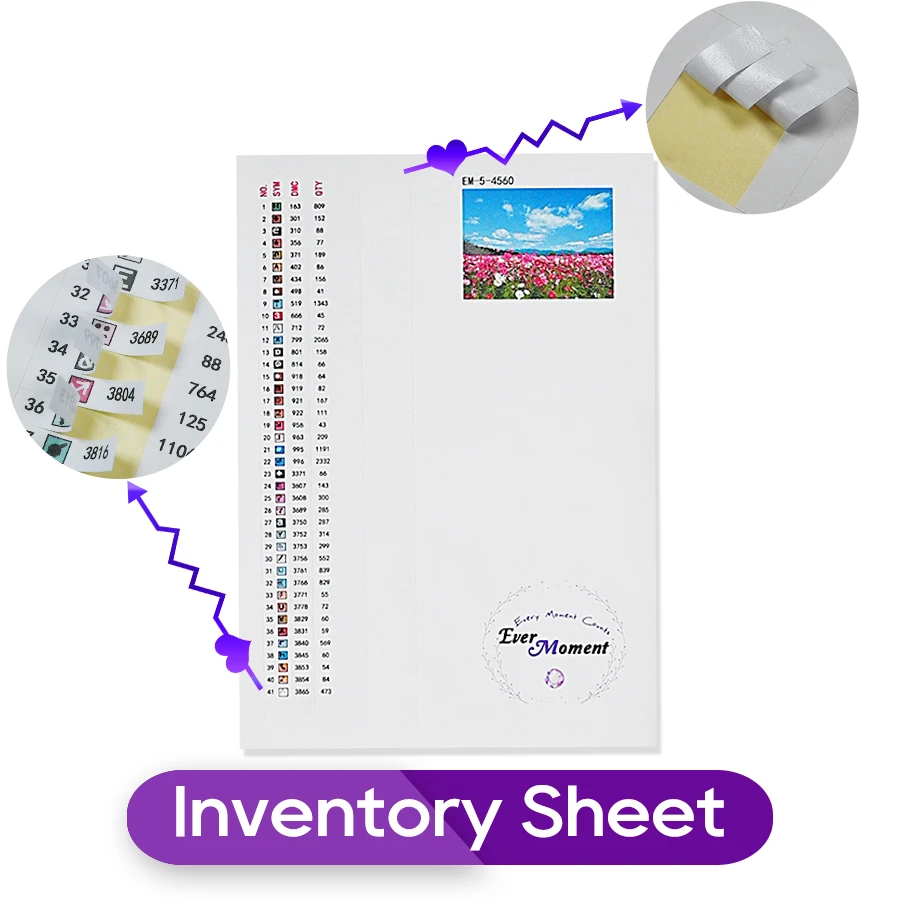 Ever Moment Diamond Painting Girl Flower Full Square Round Drill Embroidery 5D Art Handmade Home Living Room Decoration ASF2106 - Image 3