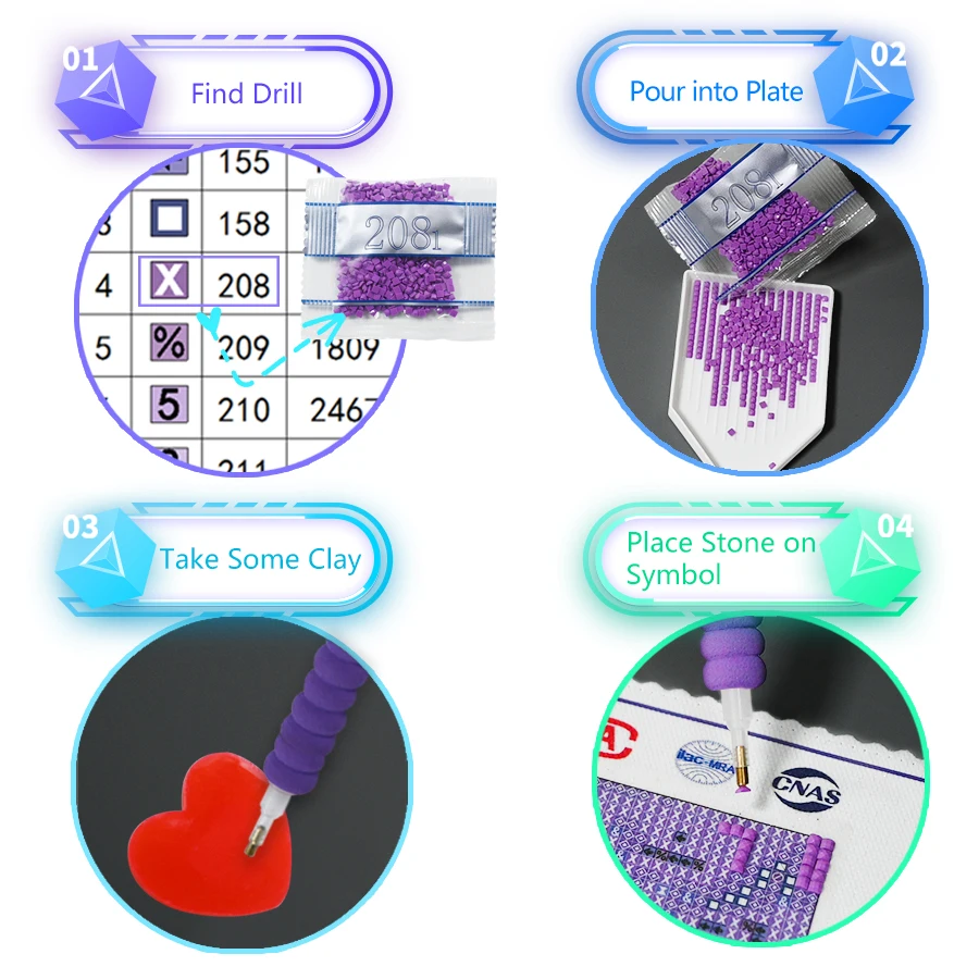 Ever Moment Diamond Painting Paint By Square Round Stones Resin Drill Cartoon Girl Wall Art Decoration For Giving Kits ASF2232 - Image 6