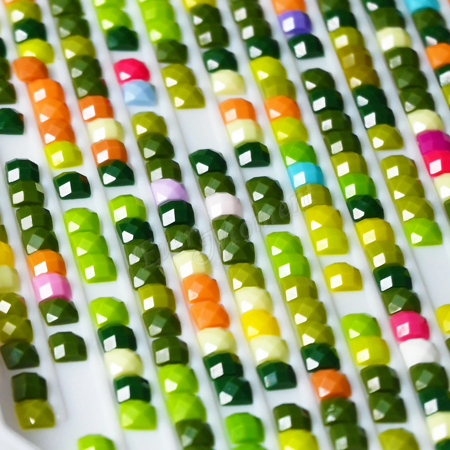 Sleeping Girl in Bedroom with Beautiful Flowers DIY Landscape Full Round Square Diamond Painting Modern Cross Stitch Kit ASF3017 - Image 4